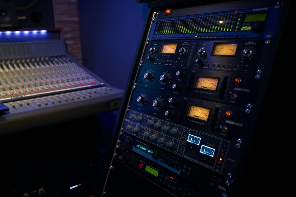 Regieruimte van Hometown Studio, 